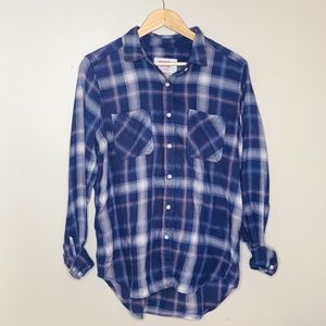 Mossimo Boyfriend Plaid Shirt